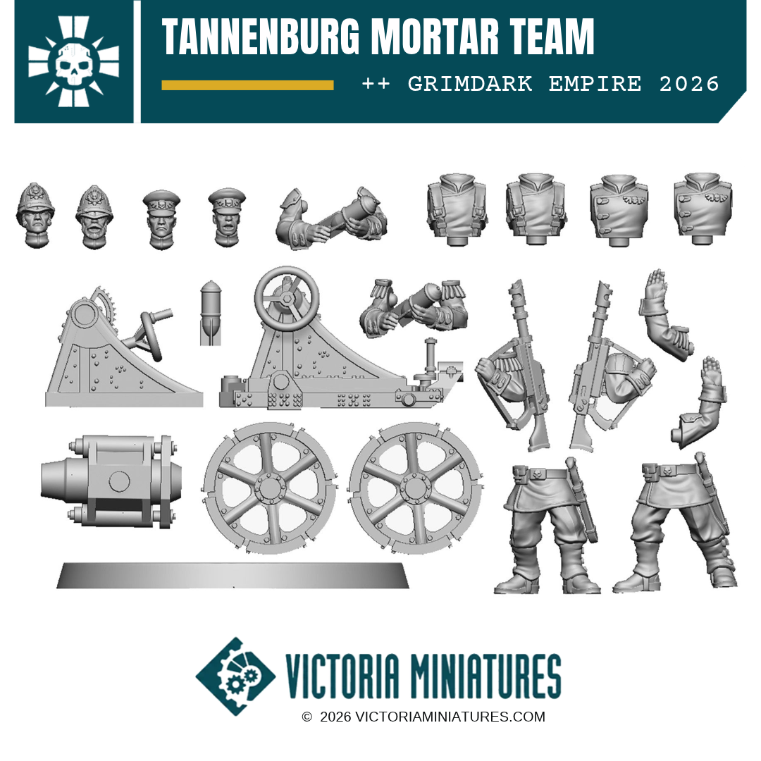 Tannenburg Mortar Team Victoria Miniatures