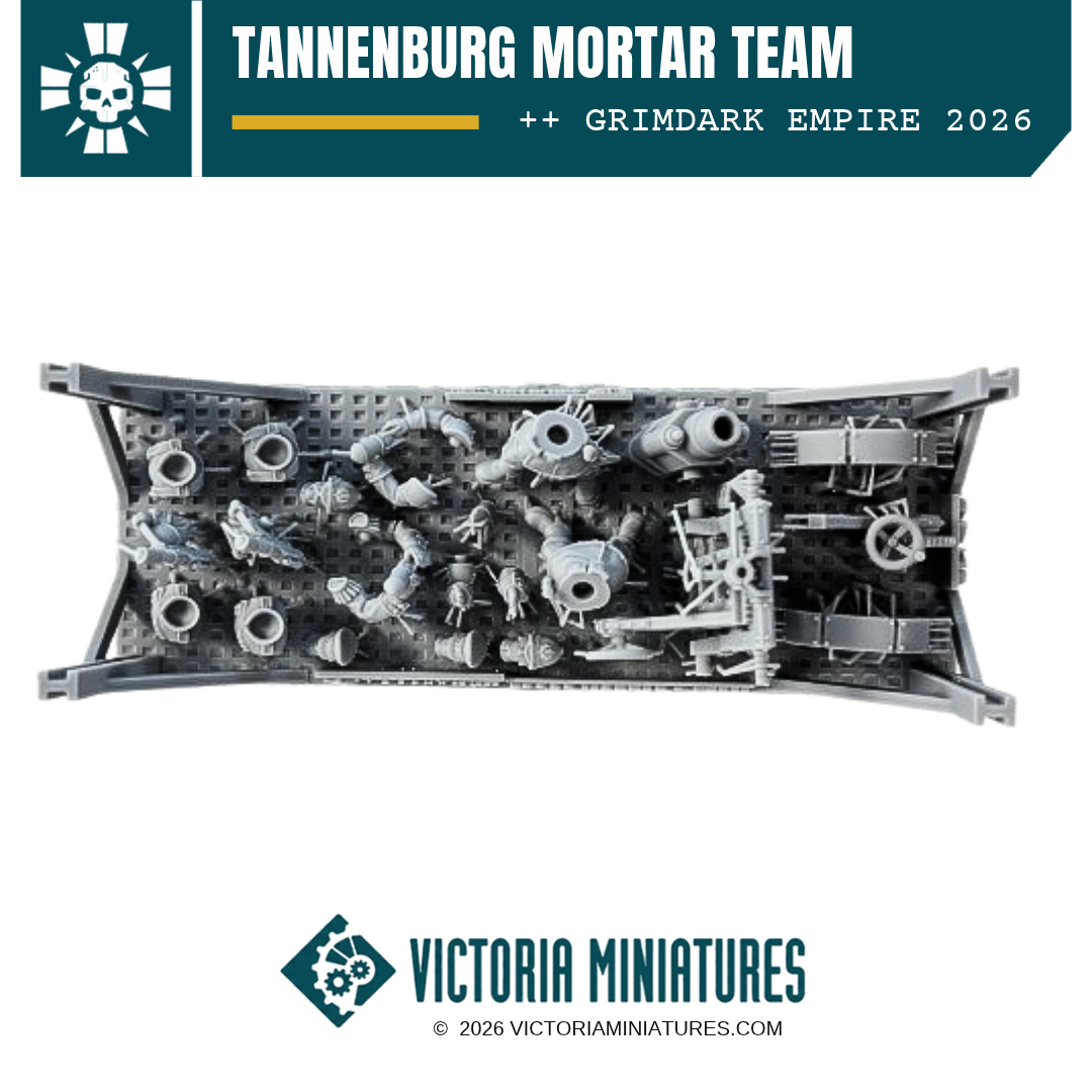 Tannenburg Mortar Team Victoria Miniatures