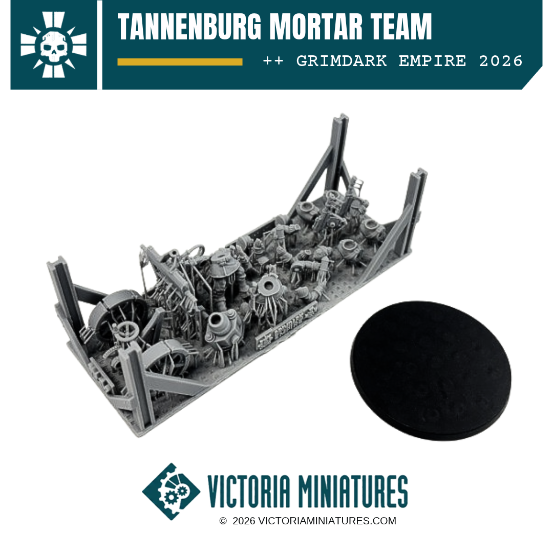 Tannenburg Mortar Team Victoria Miniatures