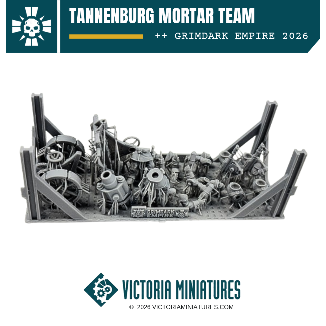 Tannenburg Mortar Team Victoria Miniatures
