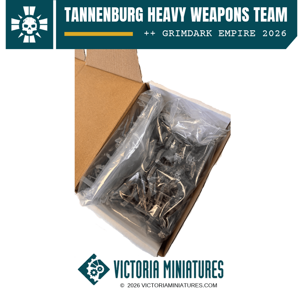 Tannenburg Heavy Weapons Team Victoria Miniatures