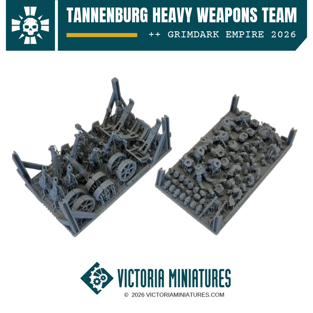 Tannenburg Heavy Weapons Team Victoria Miniatures