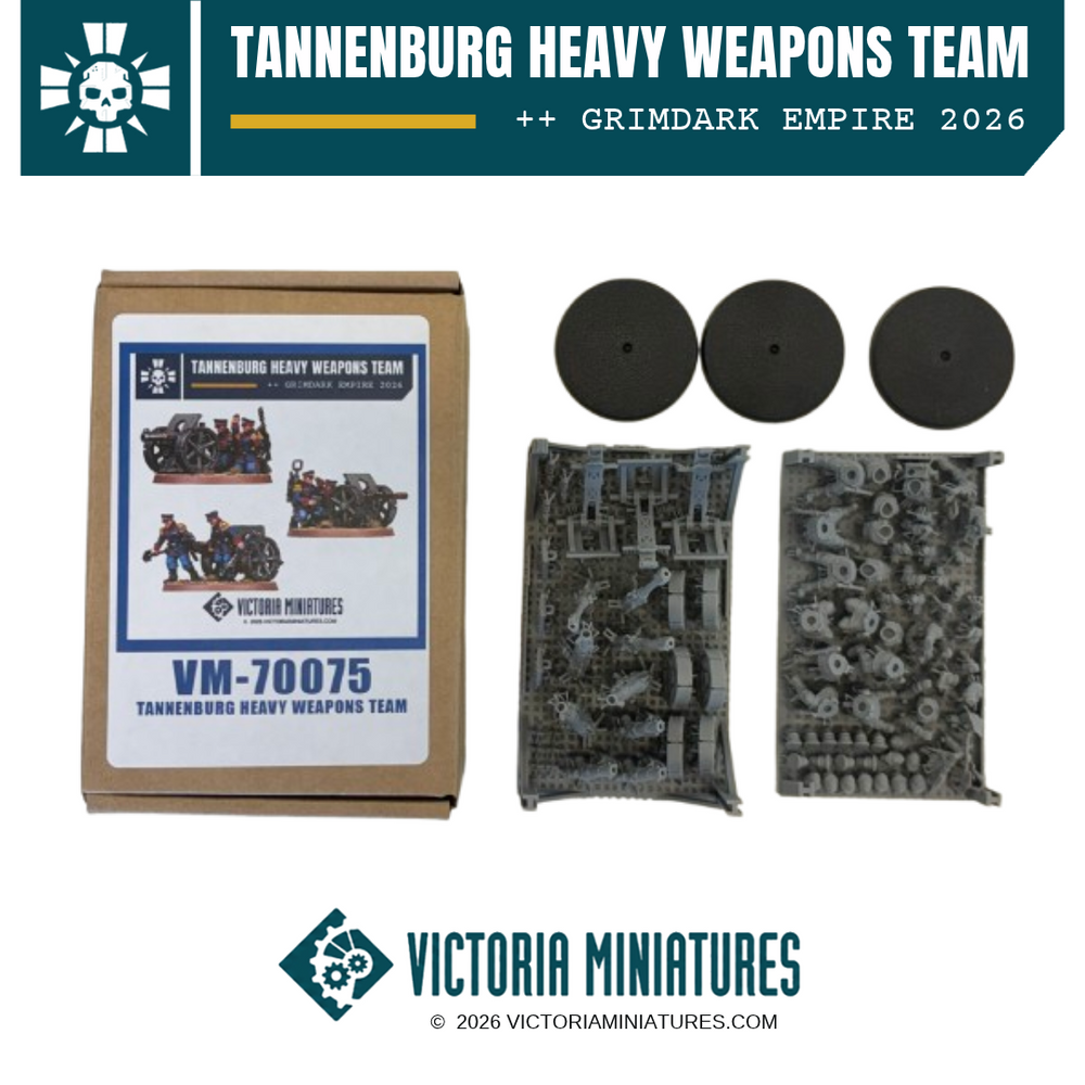 Tannenburg Heavy Weapons Team Victoria Miniatures