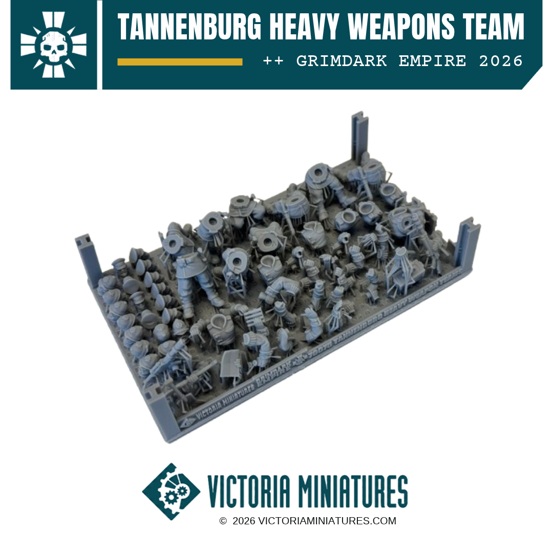 Tannenburg Heavy Weapons Team Victoria Miniatures