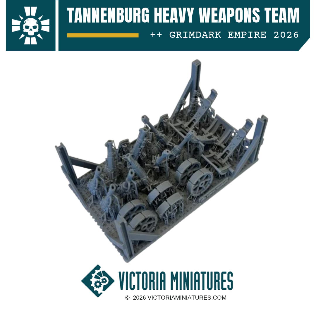 Tannenburg Heavy Weapons Team Victoria Miniatures