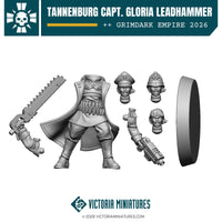 Tannenburg  Capt. Gloria Leadhammer Victoria Miniatures