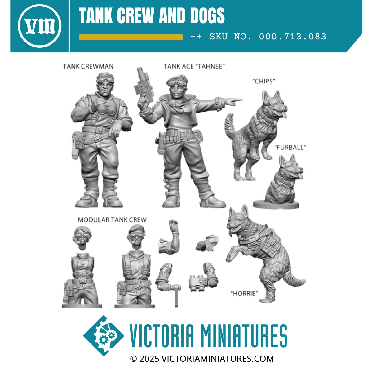 Tank Crew and Dogs