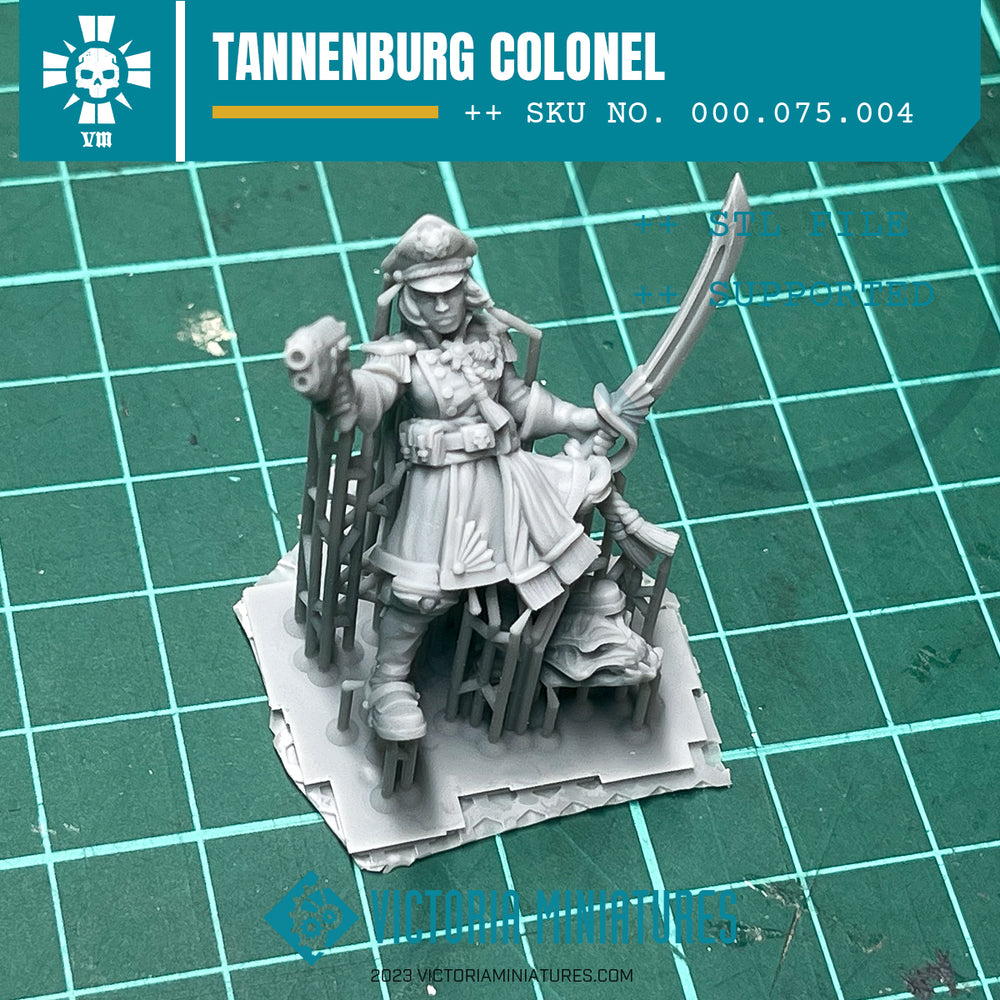 Tannenburg Colonel .STL Download