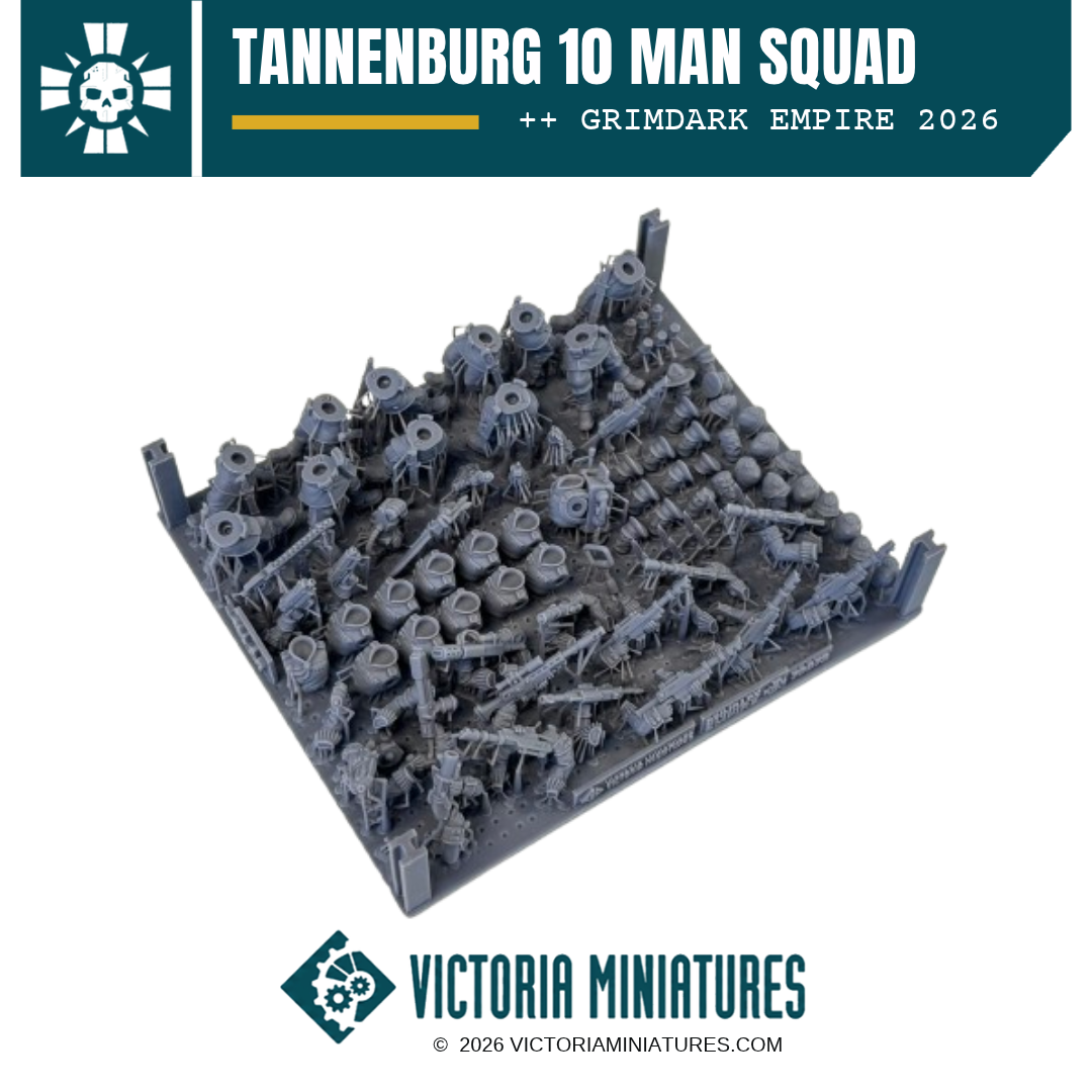 Tannenburg 10 Man Squad Victoria Miniatures