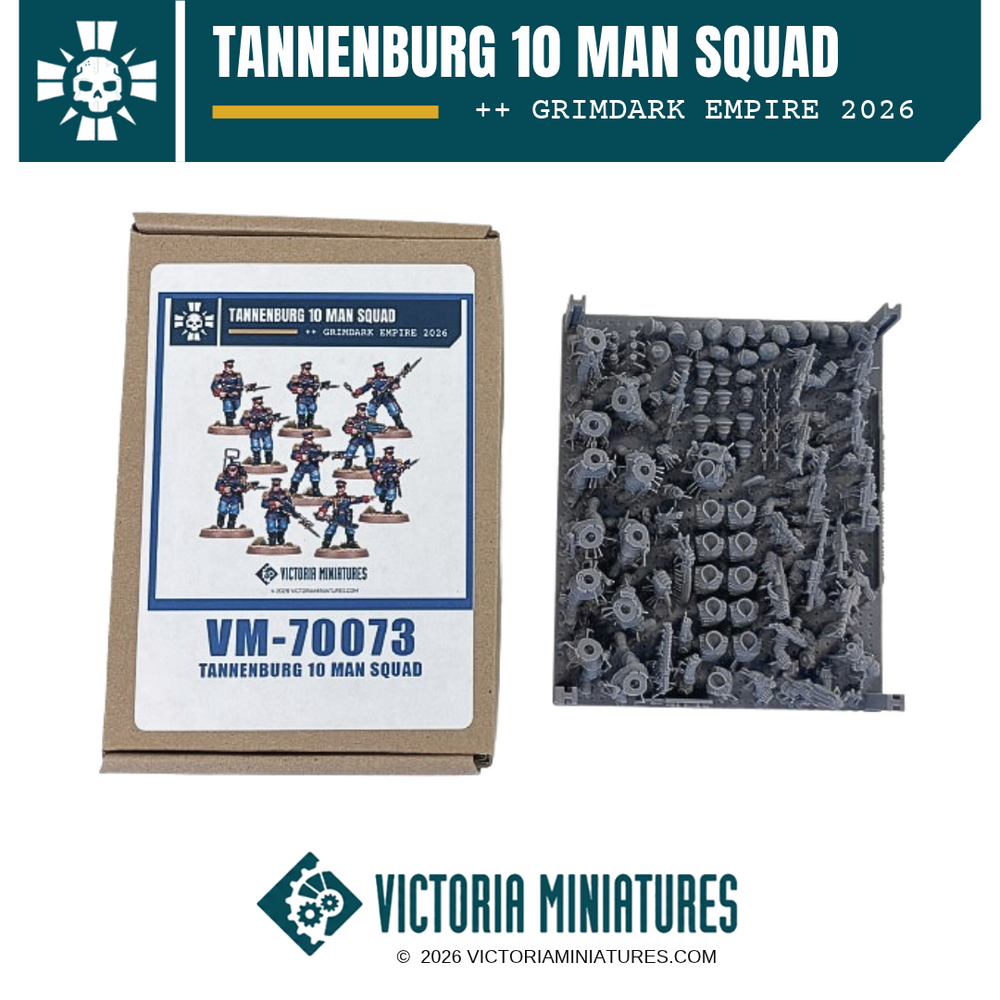 Tannenburg 10 Man Squad Victoria Miniatures