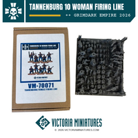 Tannenburg 10 Woman Firing Line Victoria Miniatures