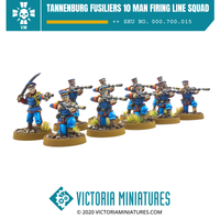 Tannenburg Fusiliers 10 Man Firing Line Squad