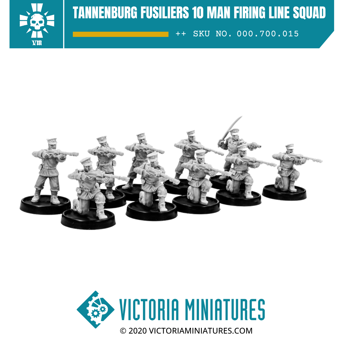 Tannenburg Fusiliers 10 Man Firing Line Squad