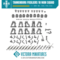 Tannenburg Fusiliers 10 Man Squad.