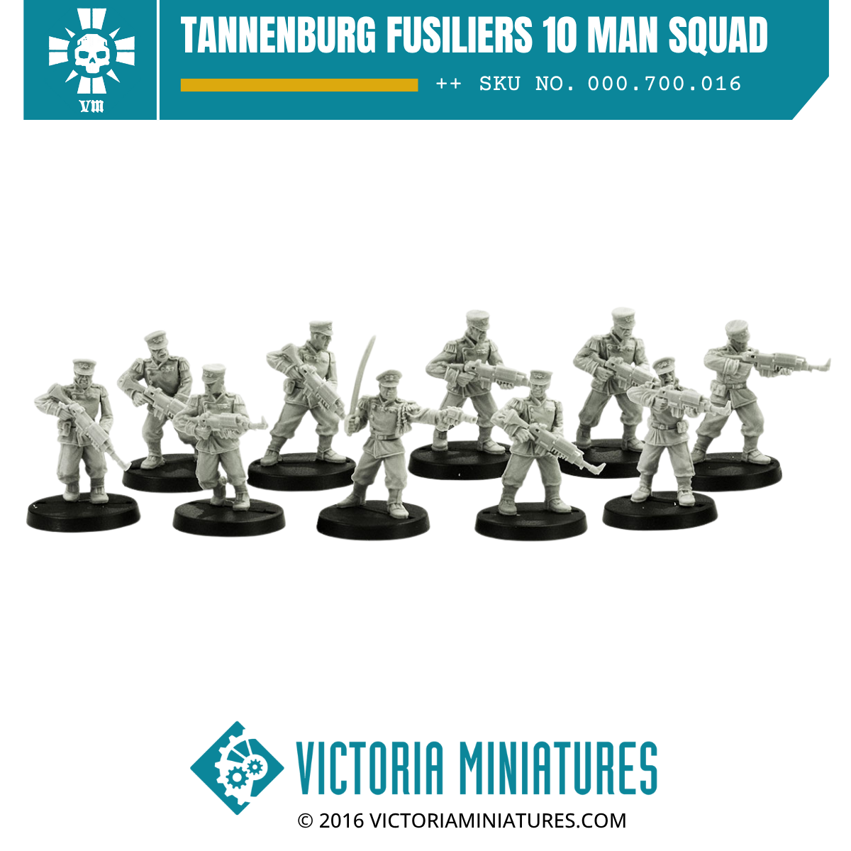 Tannenburg Fusiliers 10 Man Squad.