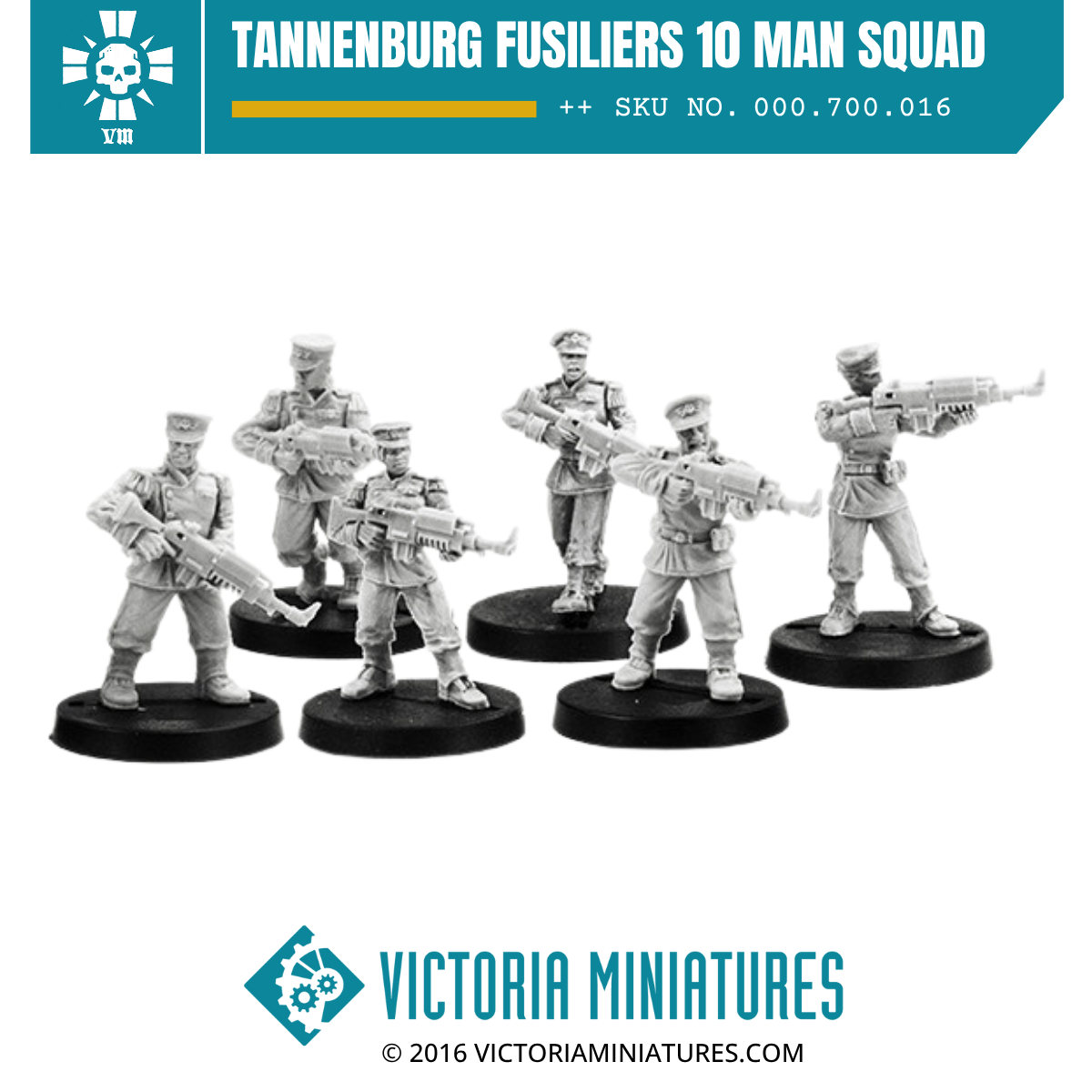 Tannenburg Fusiliers 10 Man Squad.
