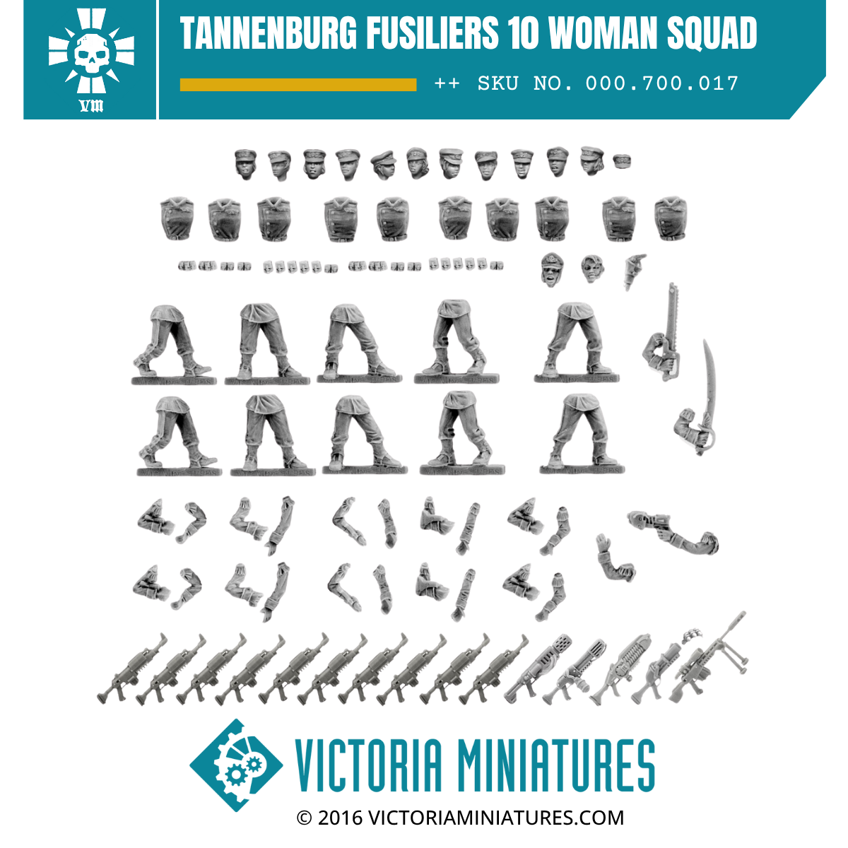 Tannenburg Fusiliers 10 Woman Squad