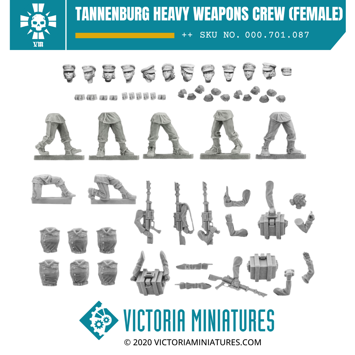 Tannenburg Fusiliers Heavy Weapons Crew (female)