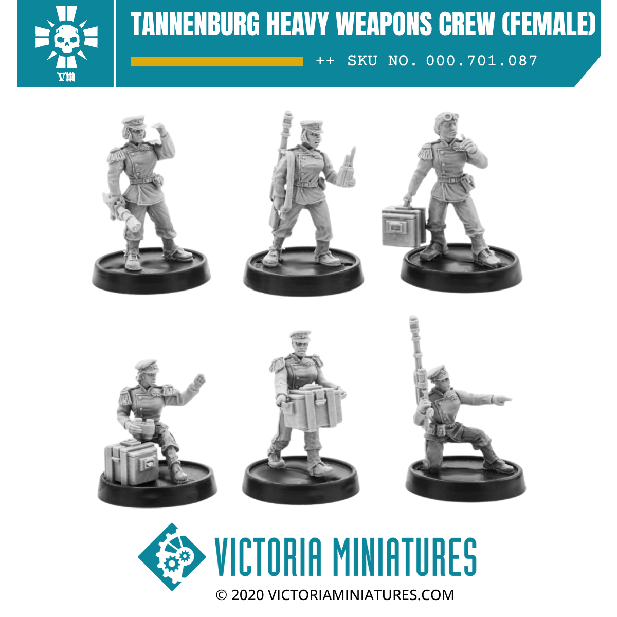 Tannenburg Fusiliers Heavy Weapons Crew (female)