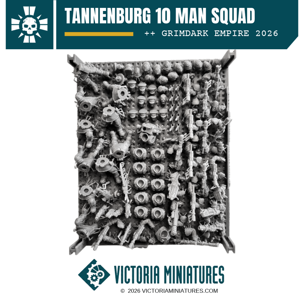 Tannenburg 10 Man Squad Victoria Miniatures