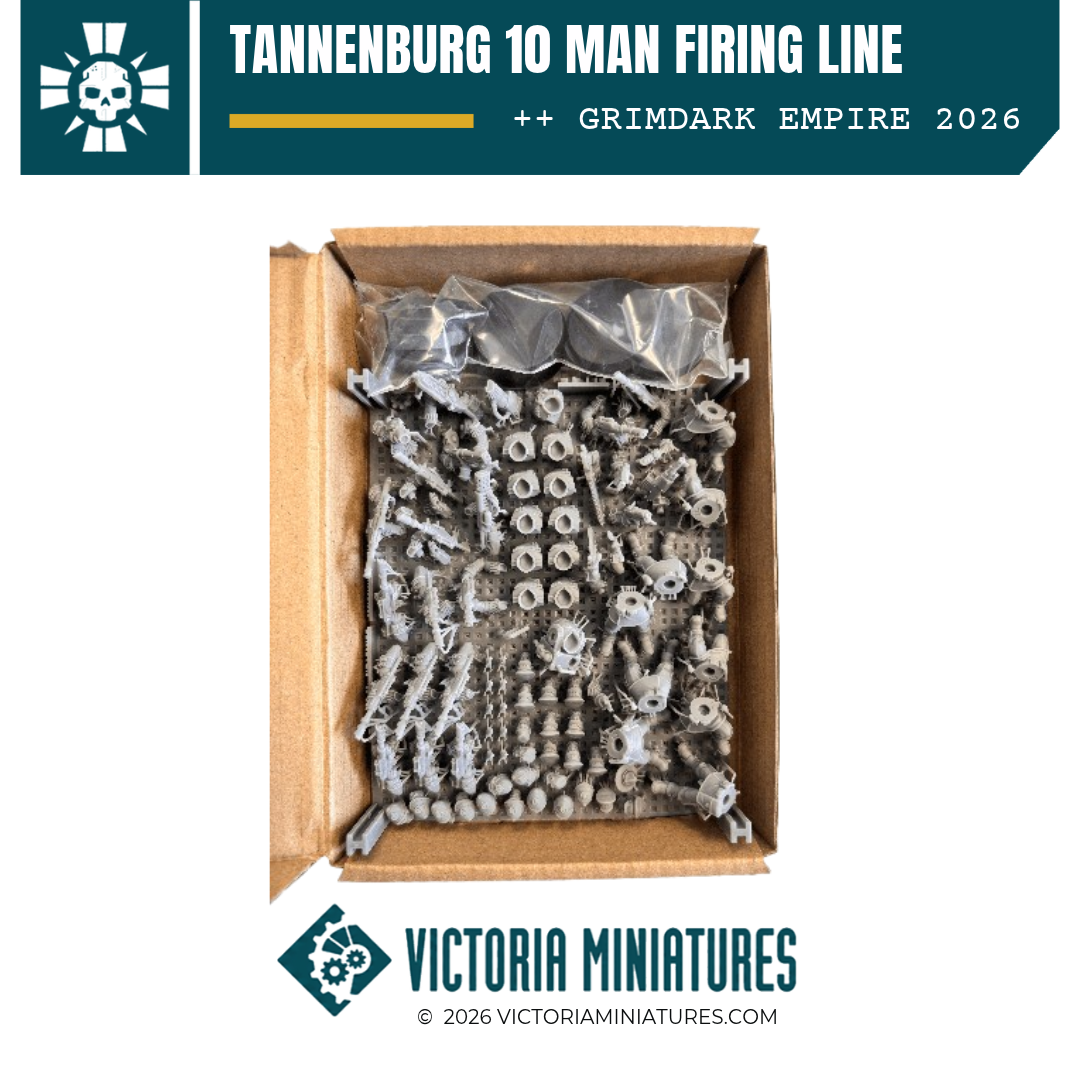 Tannenburg 10 Man Firing Line Victoria Miniatures