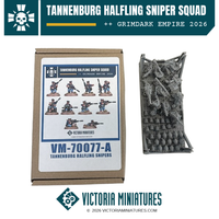 Tannenburg Halfling Sniper Squad Victoria Miniatures