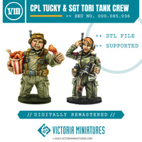 Cpl Tucky & Sgt Tori Tank Crew .STL