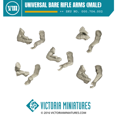 Universal Bare Rifle Arms (male)