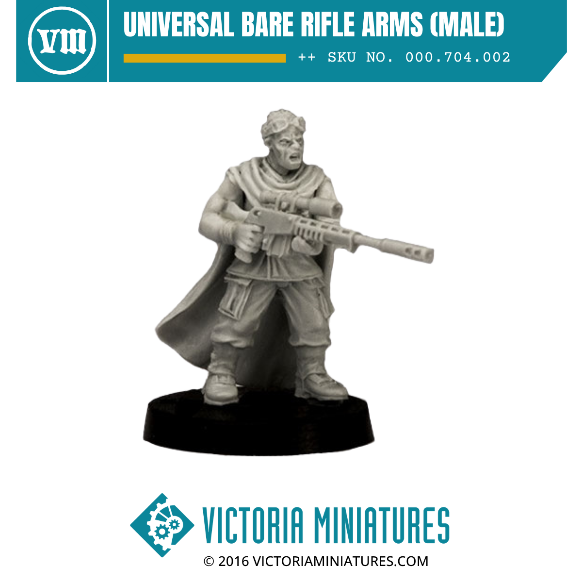 Universal Bare Rifle Arms (male)