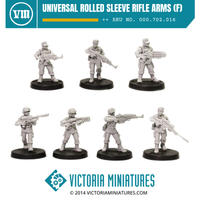 Universal Rolled Sleeve Rifle Arms (female)