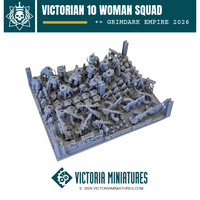Victorian 10 Woman Squad Victoria Miniatures