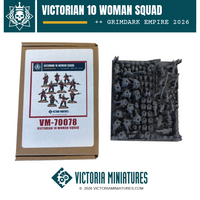 Victorian 10 Woman Squad Victoria Miniatures