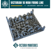 Victorian 10 Man Firing Line Victoria Miniatures