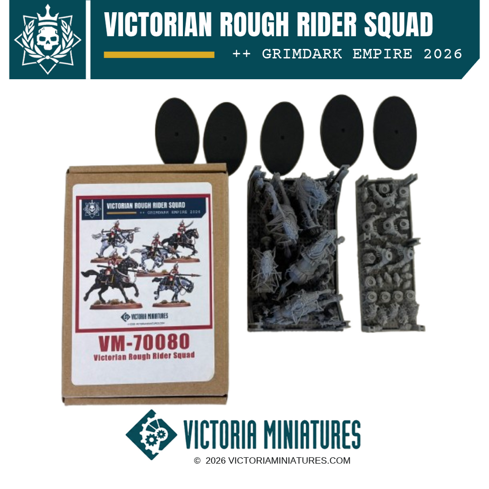 Victorian Rough Rider Squad Victoria Miniatures