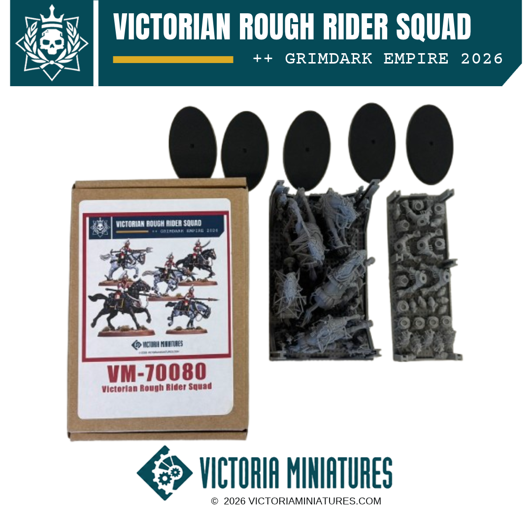 Victorian Rough Rider Squad Victoria Miniatures