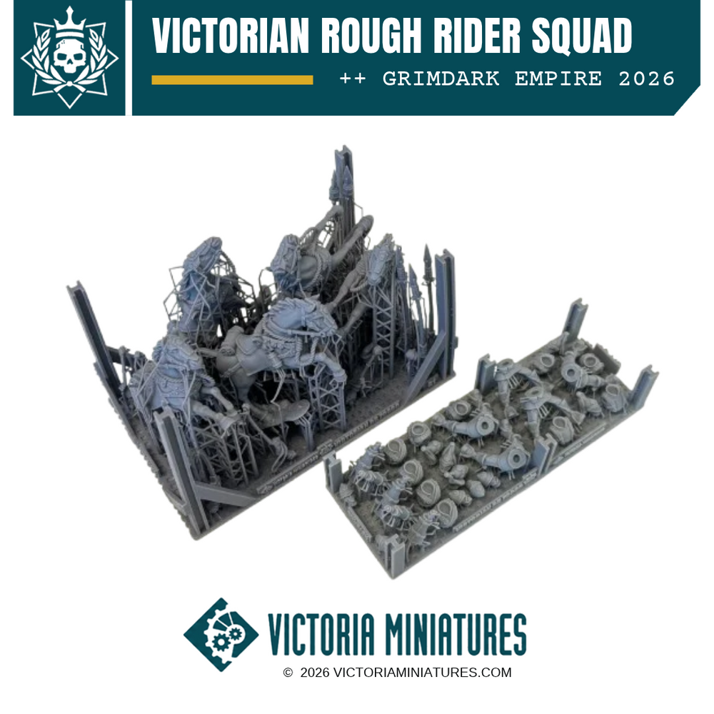 Victorian Rough Rider Squad Victoria Miniatures