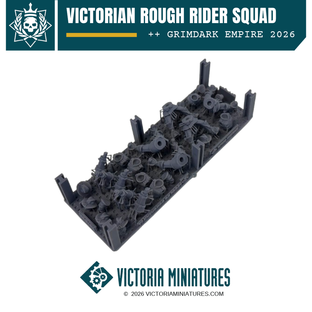 Victorian Rough Rider Squad Victoria Miniatures