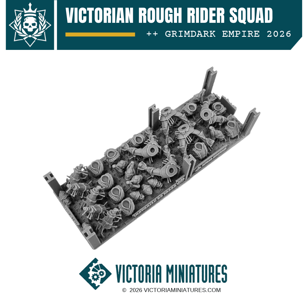 Victorian Rough Rider Squad Victoria Miniatures