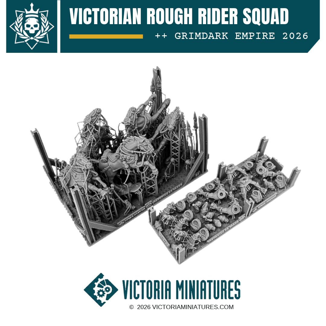 Victorian Rough Rider Squad Victoria Miniatures