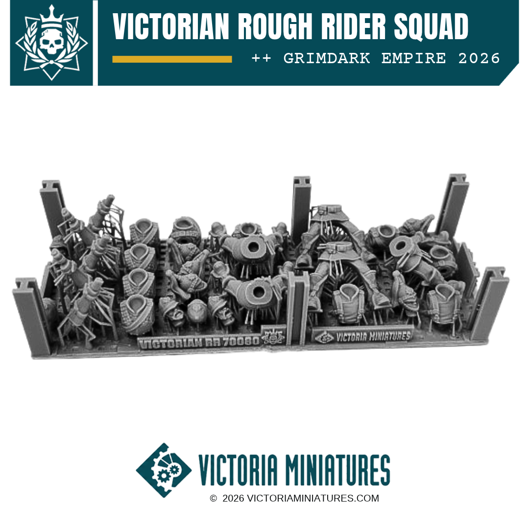 Victorian Rough Rider Squad Victoria Miniatures