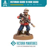 Victorian Guard 10 Man Squad.