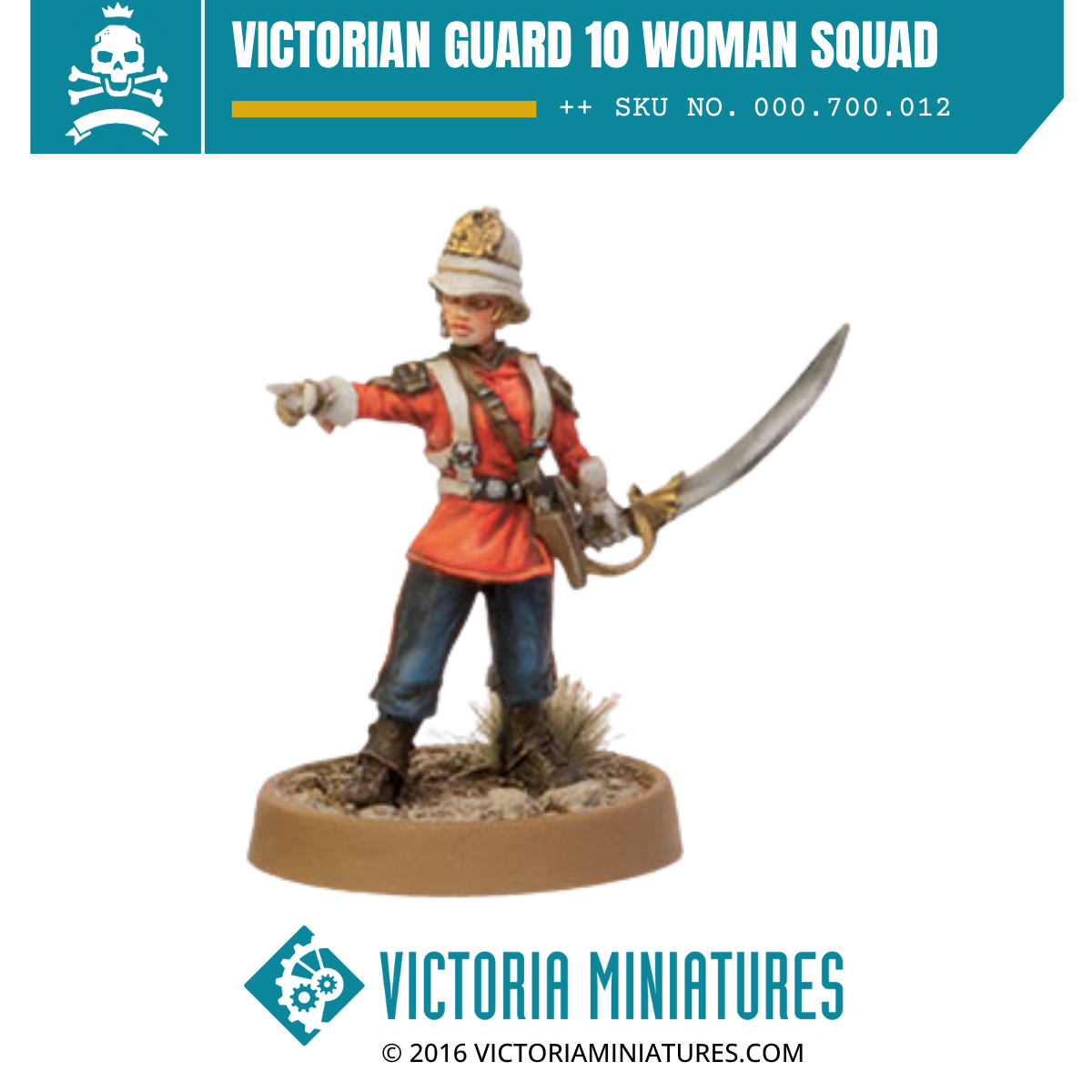 Victorian Guard 10 Woman Squad.