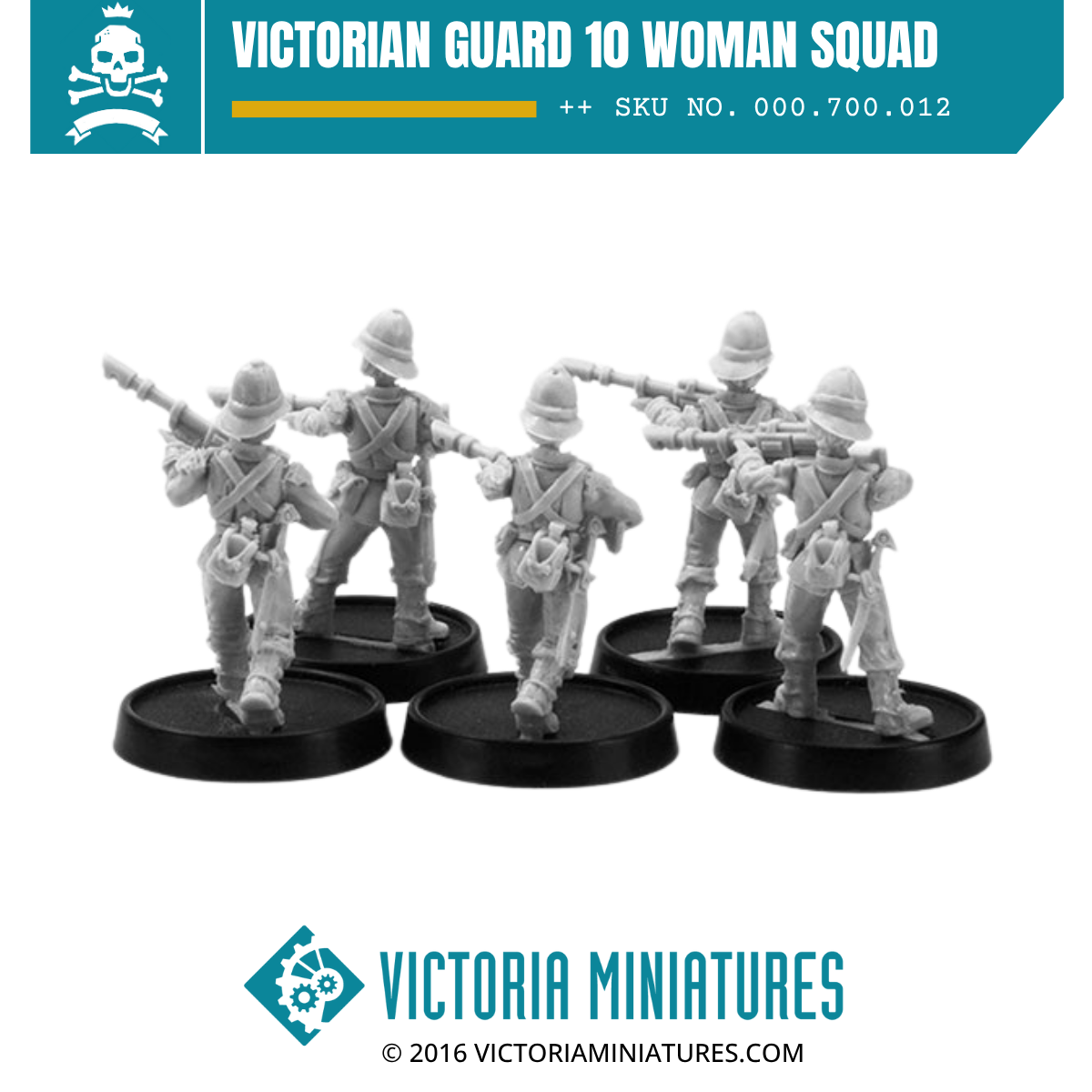 Victorian Guard 10 Woman Squad.