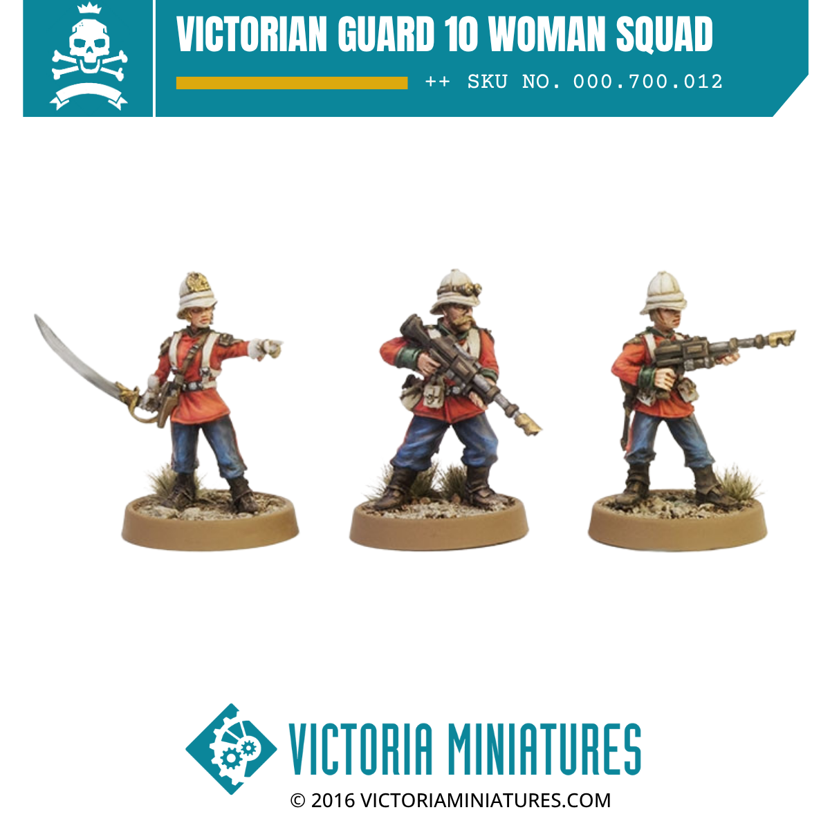 Victorian Guard 10 Woman Squad.