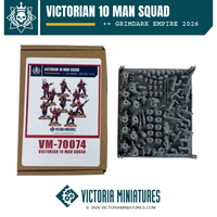 Victorian 10 Man Squad Victoria Miniatures