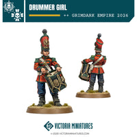 Drummer Girl Victoria Miniatures