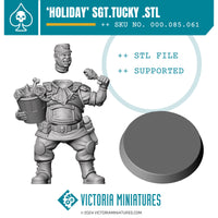 Holiday Sgt. Tucky .STL Download