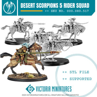 Desert Scorpions Rough Rider Squad .STL Download