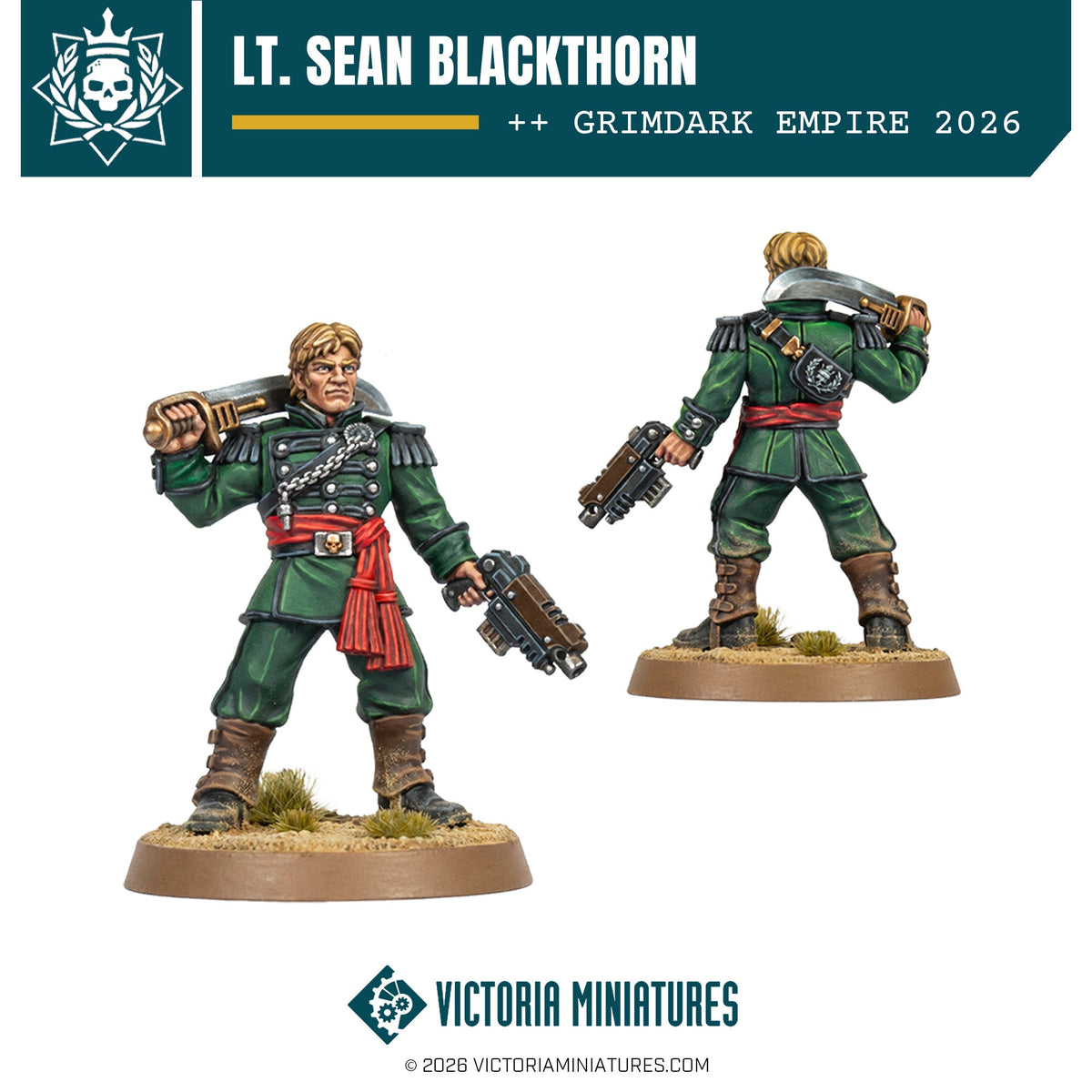 Lt. Sean Blackthorn Victoria Miniatures