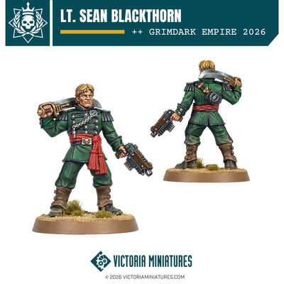 Lt. Sean Blackthorn Victoria Miniatures